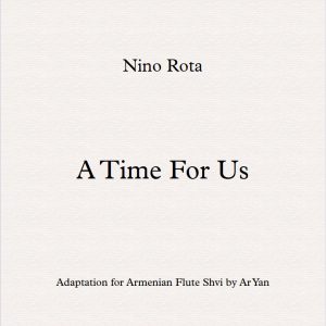 Nino Rota - A Time for Us (Love Theme from Romeo and Juliet) / Partitions Shvi